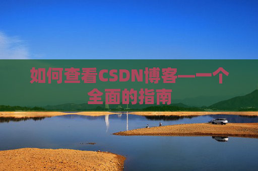 如何查看CSDN博客—一个全面的指南
